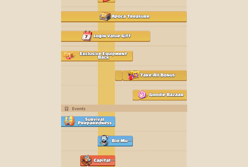 Playing Events (Dump Guide)